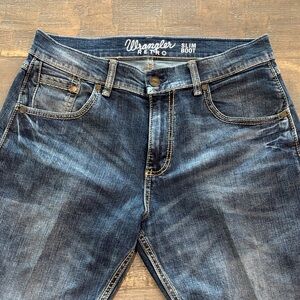 Wrangler Retro Slim Bootcut Men's Blue Jeans 32x30